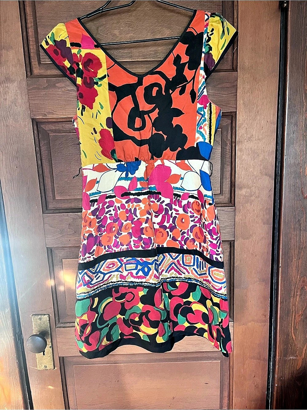 Moulinette Soeurs Floral cocktail Dress Size 4